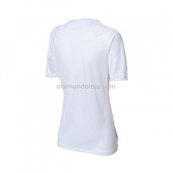 Camisola França Mulher Equipamento Segundo 2022 Manga Corta